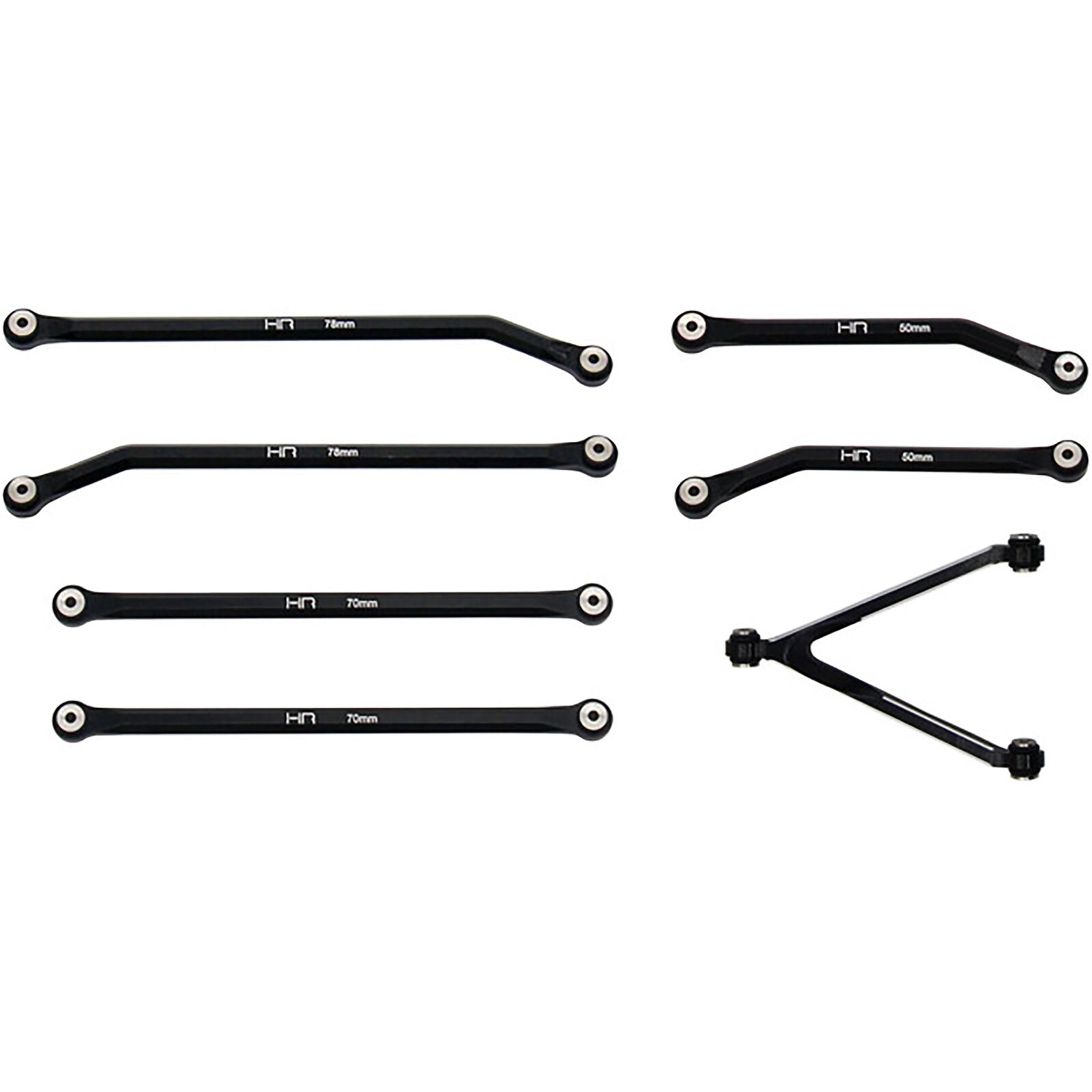 Aluminum High Clearance Y-Link Set: AXIAL LWB SCX24 (153.7mm)