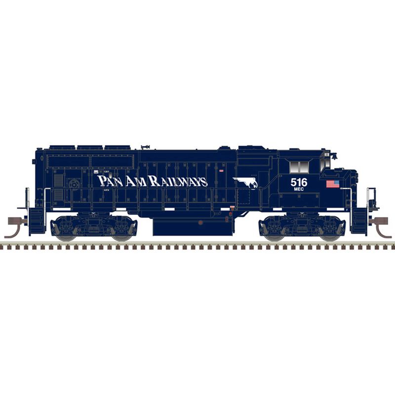 N GP40-2W Gold Pan Am Railways 517, White/Blue