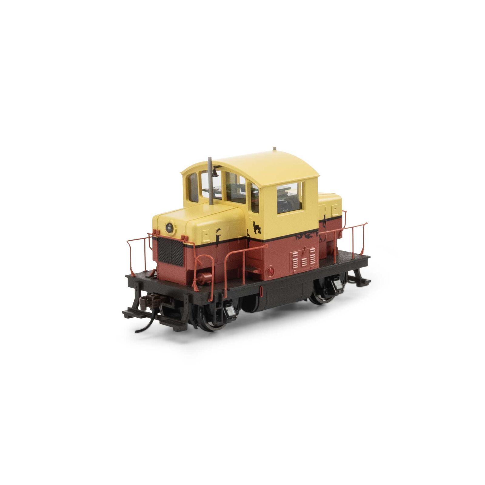 HO EMD Model 40 Locomotive, Faded Red / Yellow
