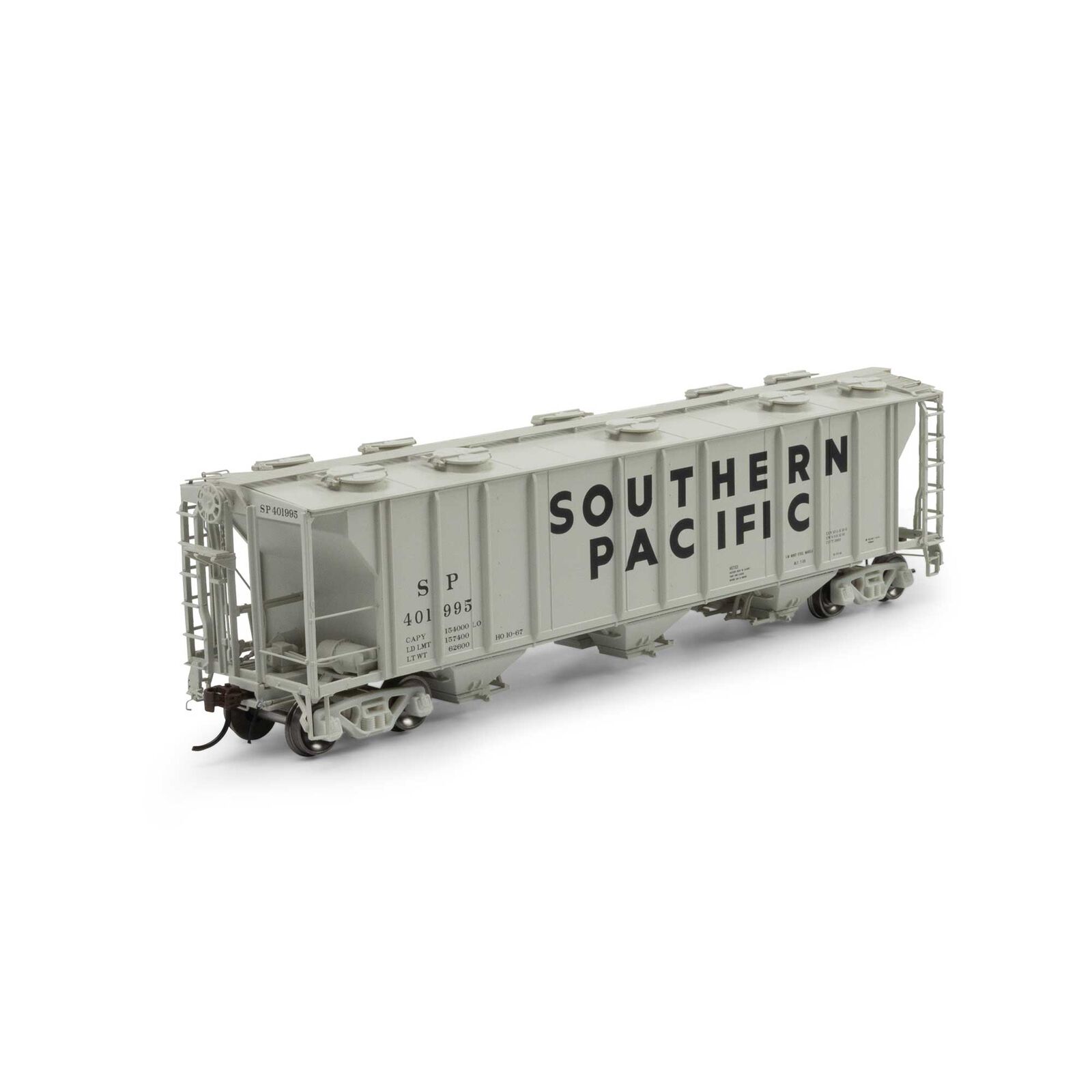 HO PS-2 2893 3-Bay Covered Hopper, SP #401995