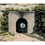 HO Single Tunnel Portal, Cut Stone