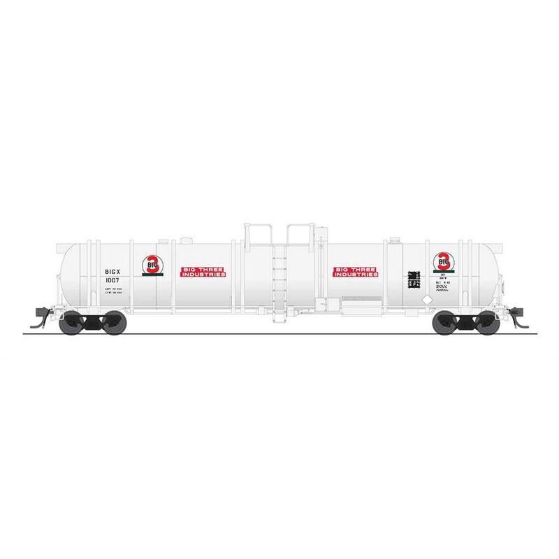 HO Cryogenic Tank Car, Big 3