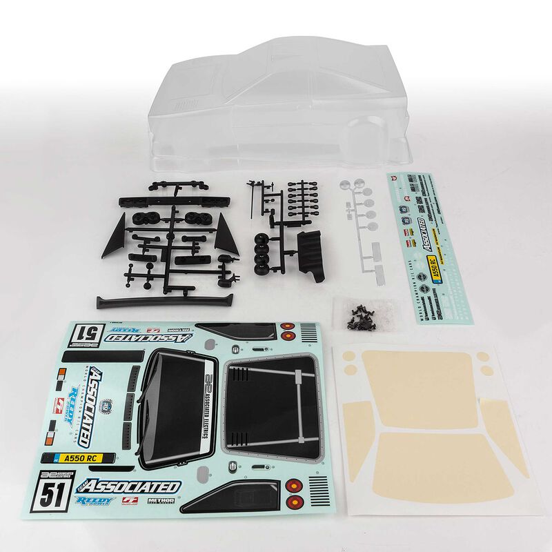 1/10 Clear Apex2 Sport A550 Body