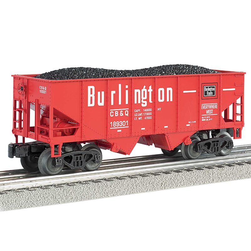 O Williams 55-Ton 2-Bay Hopper with Load, BN