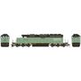 HO SD40-2 Locomotive with DCC & Sound Primed For Grime, HLCX #8070