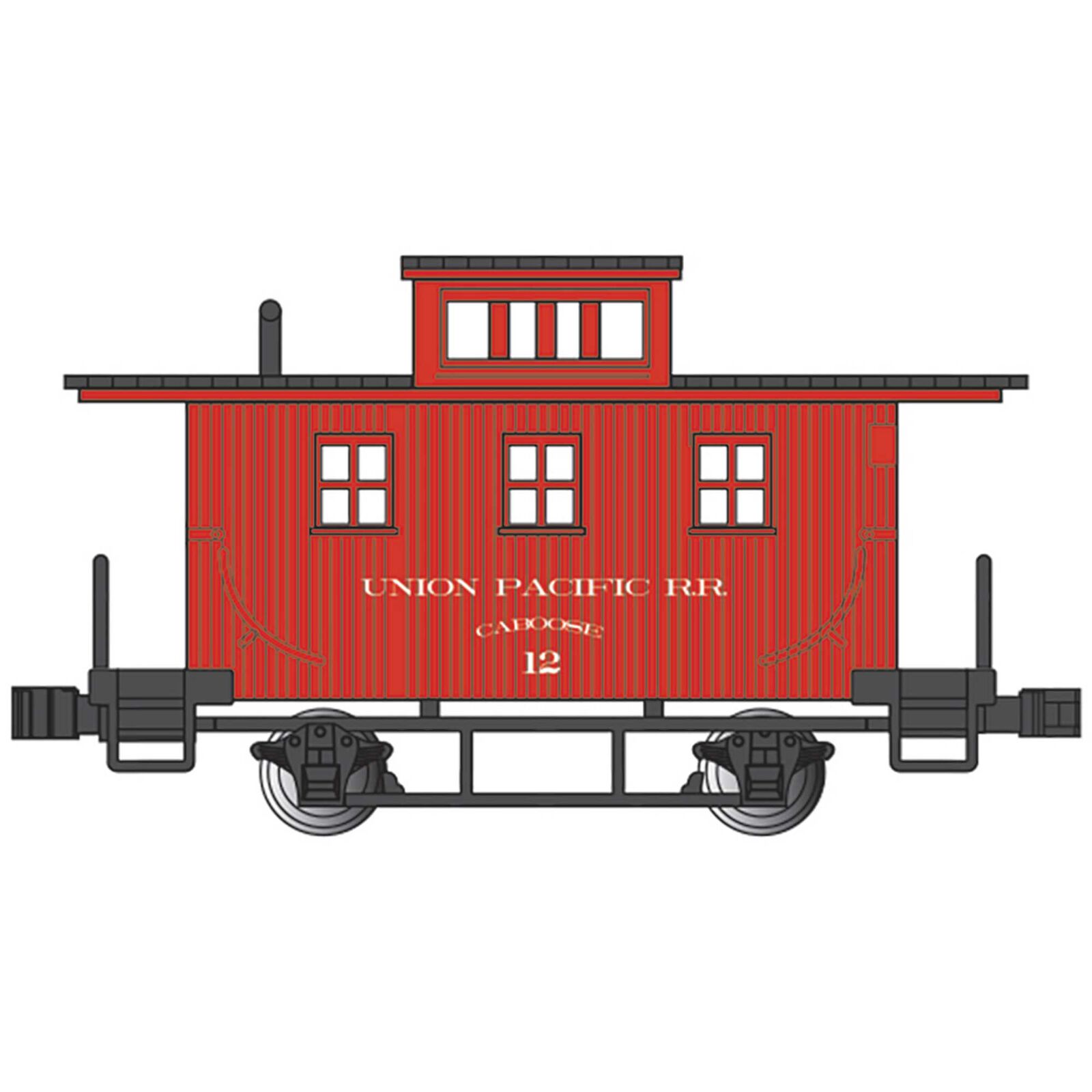 N Old Time Caboose UP