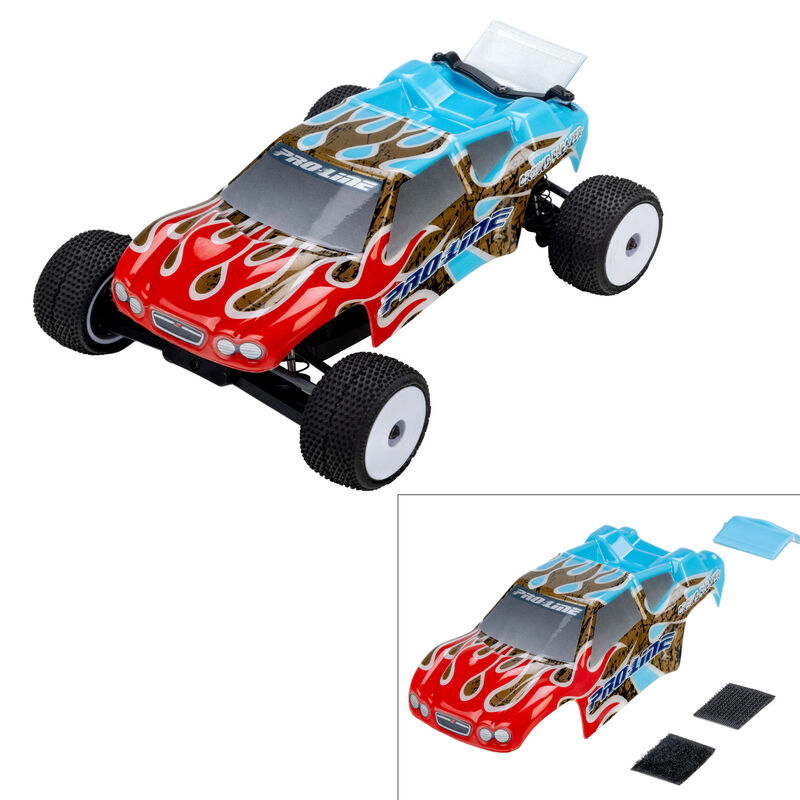 Pro-Line Racing 1/28 Limited Edition Pre-Cut/Pre-Painted Crowd Pleazer Templeman Body: Losi Micro-T