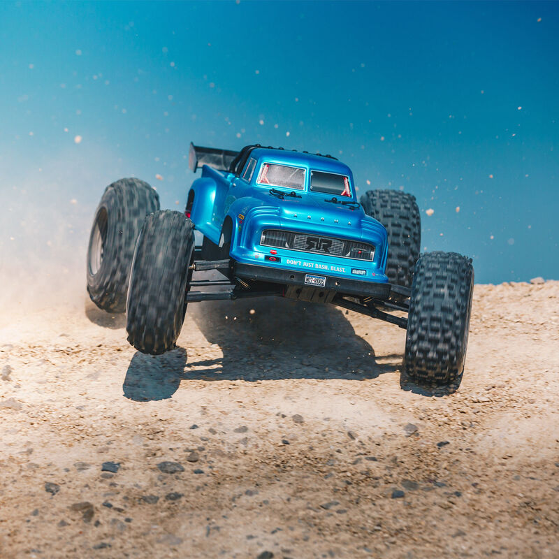 1/8 NOTORIOUS 6S 4X4 RTR Brushless Stunt Truck, Blue