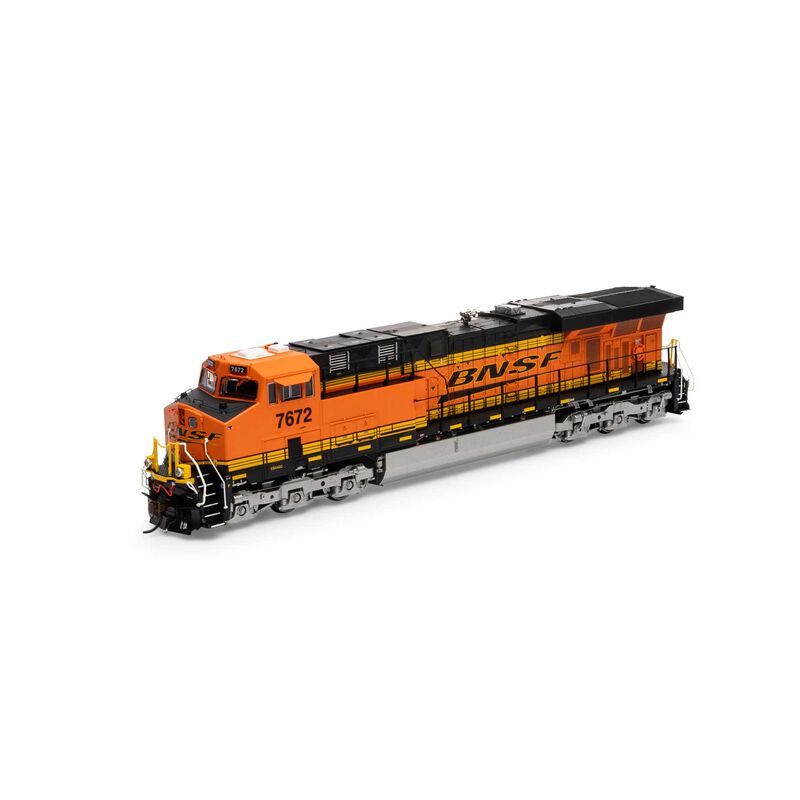 HO ES44DC Locomotive with DCC & Sound, BNSF #7672