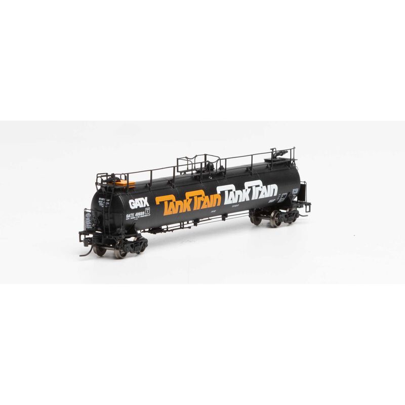 N TankTrain Intermediate,GATX/Orange Letter #48668