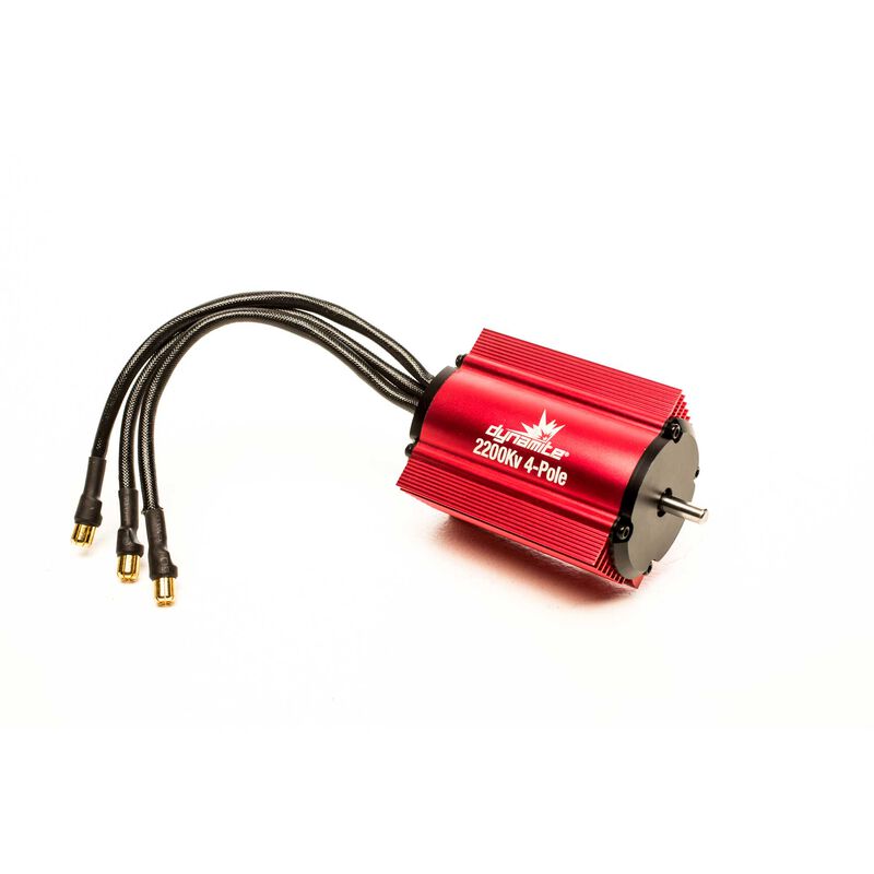 Fuze 1/8 4-Pole Brushless Motor, 2200Kv: LST 3XL-E