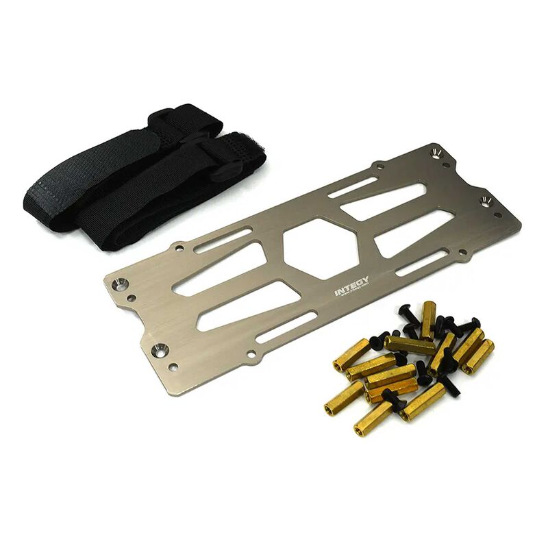 Billet Machined Battery Plate for Losi 1/10 Lasernut U4 4WD Brushless RTR