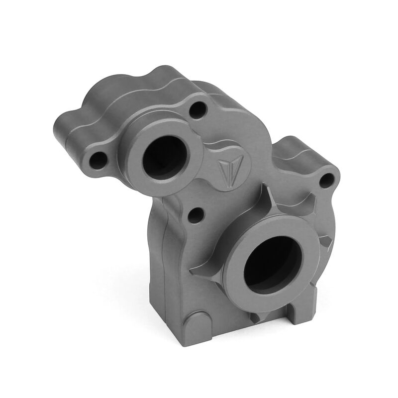 Aluminum Transmission Housing, Grey Anodized: SCX10