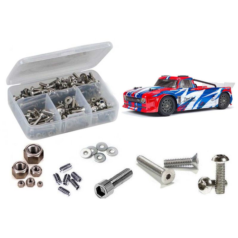 Stainless Steel Screw Kit, 1/8 ARRMA Infraction Mega