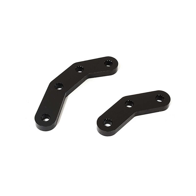 Steering Plates, Black: Enduro Sendero, Trailwalker, Trailrunner