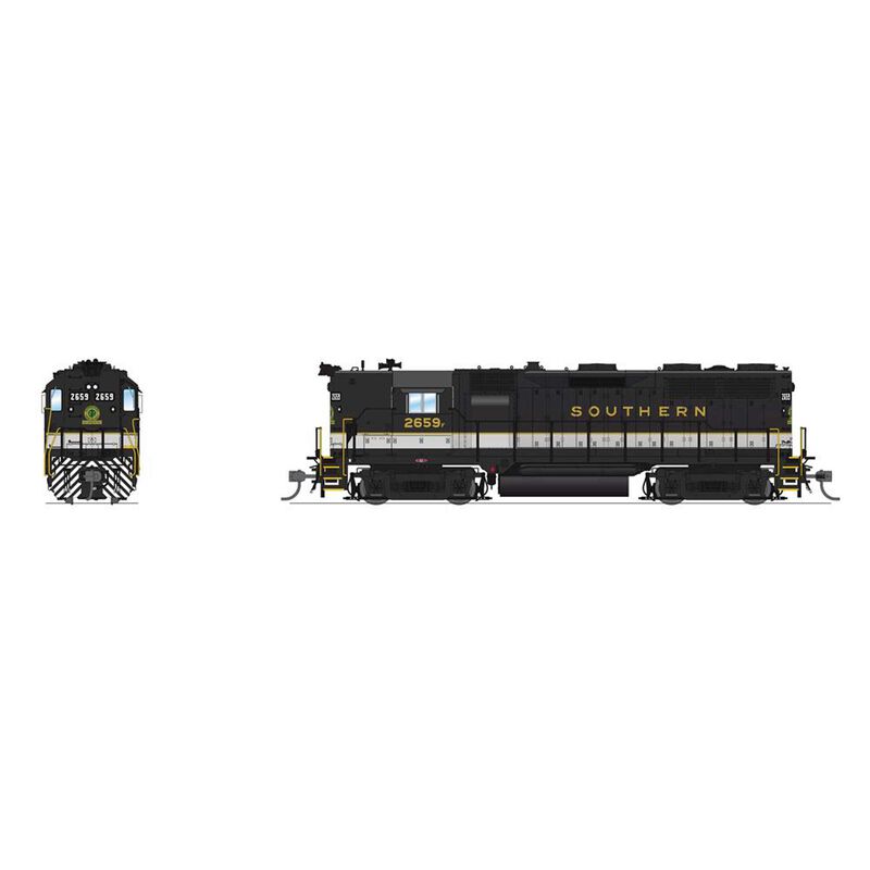 HO EMD GP35 Locomotive, Tuxedo Scheme, Paragon4, SOU 2681