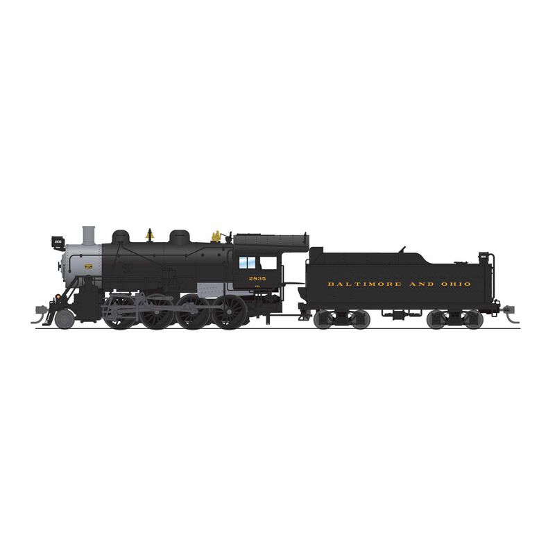HO 2-8-0 Consolidation Paragon4 Sound/DC/DCC, Smoke , B&O 2848