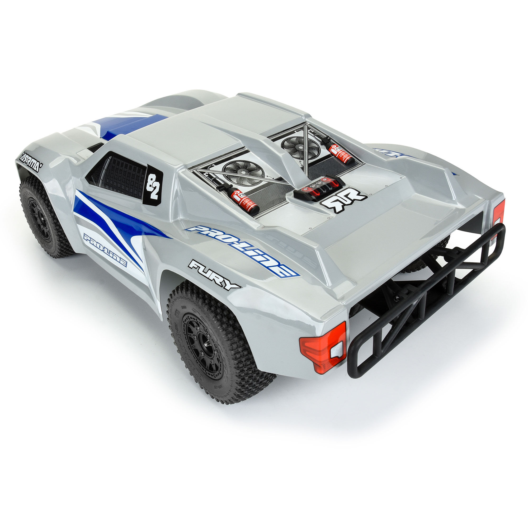 Pro-Line Racing 1/10 Pre-Cut Sector Tough-Color Stone Gray Body