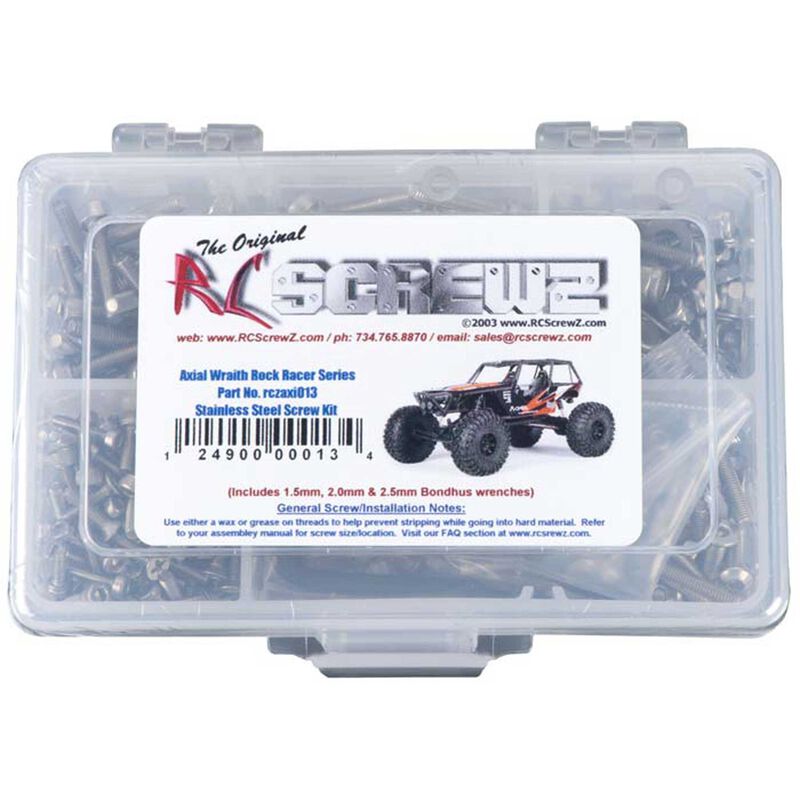 Stainless Steel Screw Kit Wraith Rock Racer