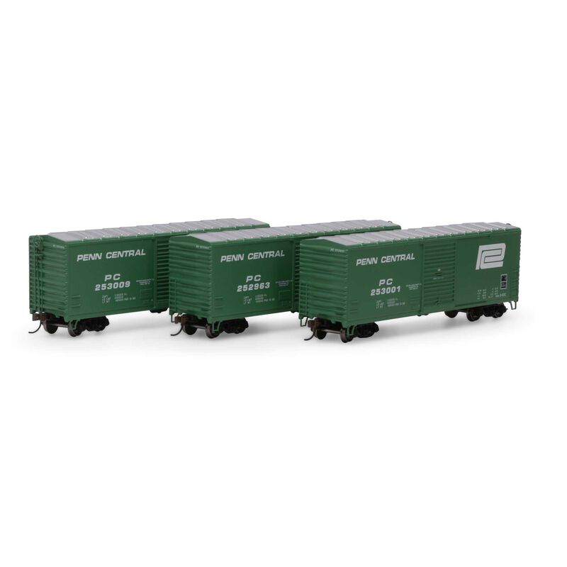 HO RTR 40' Modern Box, PC (3)