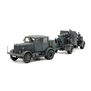 1/48 German Heavy Tractor SS100 Gun Flak37 Set