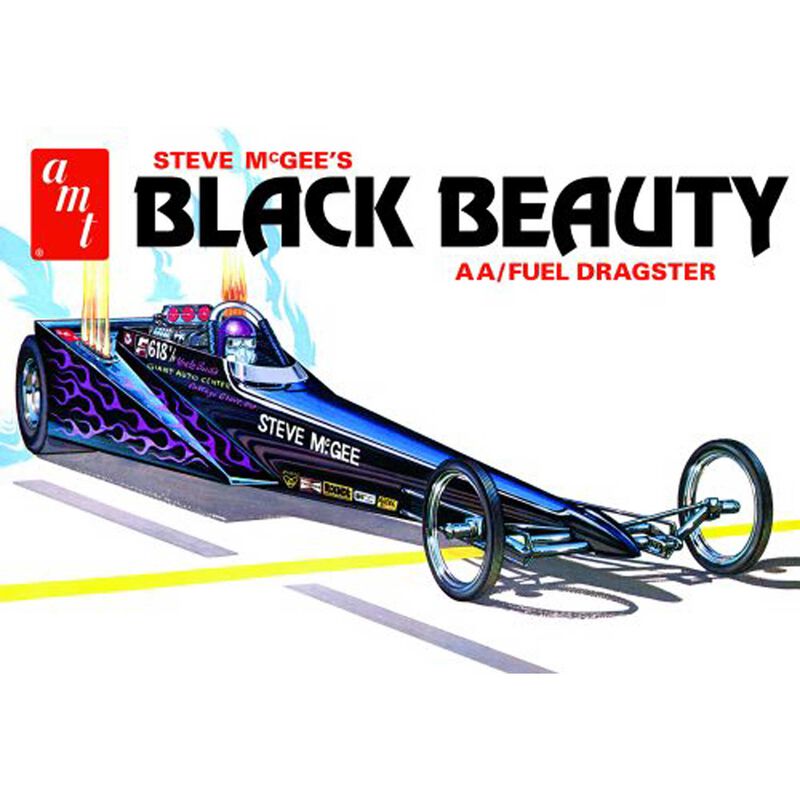 1/25 Steve McGee Black Beauty Wedge Dragster