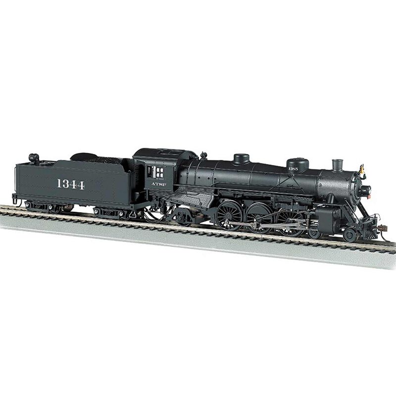 HO USRA 4-6-2 Steam Locomotive with DCC, ATSF 1344