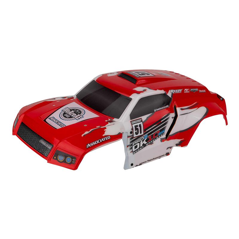 1/10 Pre-Painted Pro2 DK10SW Desert Buggy Body, Red