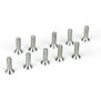 Flat Head Screws, 5-40 x 1/2" (10)