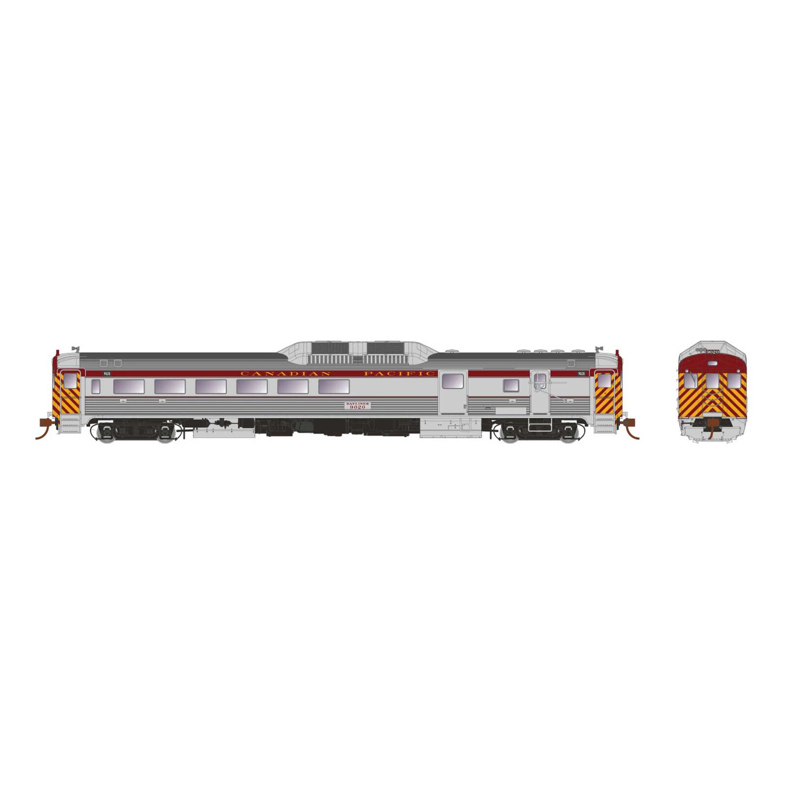 HO Scale RDC-3 (DC/DCC/Sound), CPR Deliv Ph1c #9022