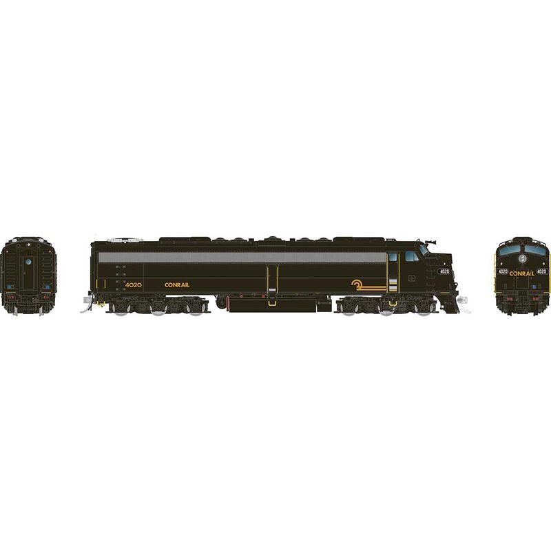 HO EMD E8A Locomotive with HEP, CR #4021