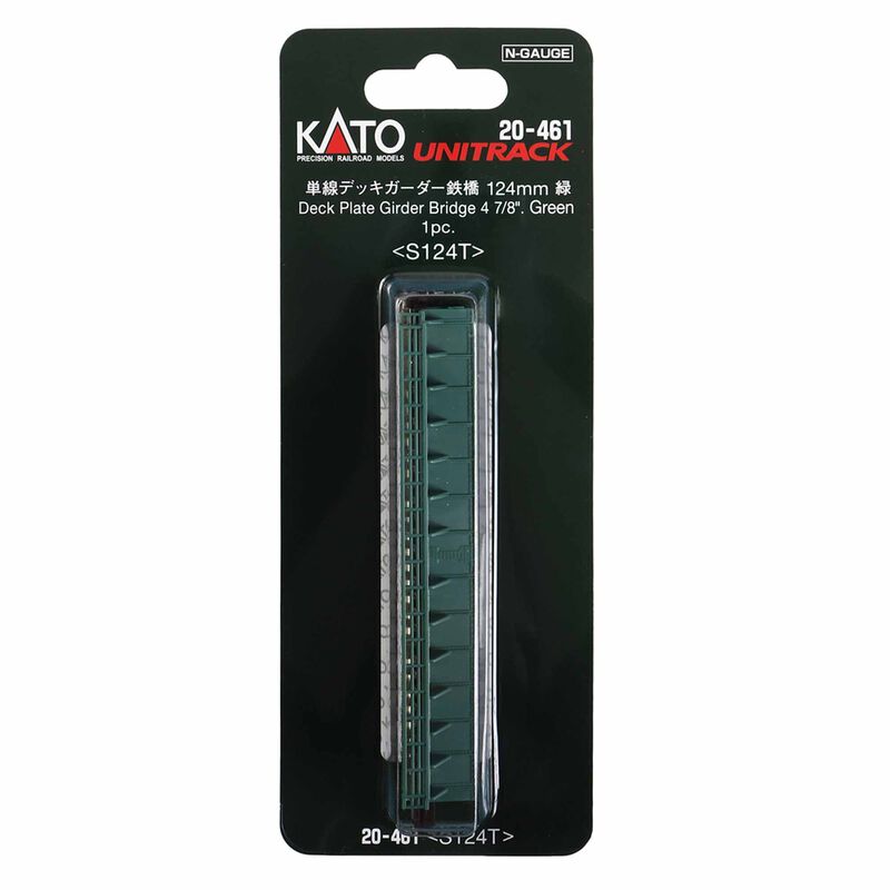 Kato USA, Inc. N 4.88" (124mm) Deck-Girder Bridge, Green