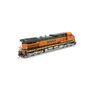 HO GE Dash 9-44CW Locomotive with DCC & Sound, BNSF Heritage I #999