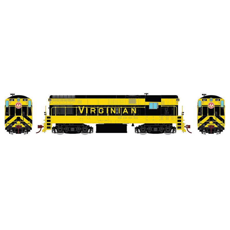 HO Scale H16-44 DC/DCC/S VGN Yellow & Black #42