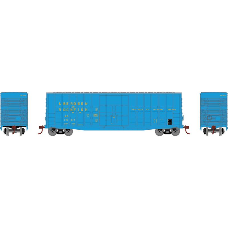 HO RND 50' Waffle High Cube Box Car, AR #1507