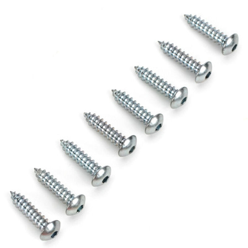 Button Head Screws, 2 x 3/8"(8)