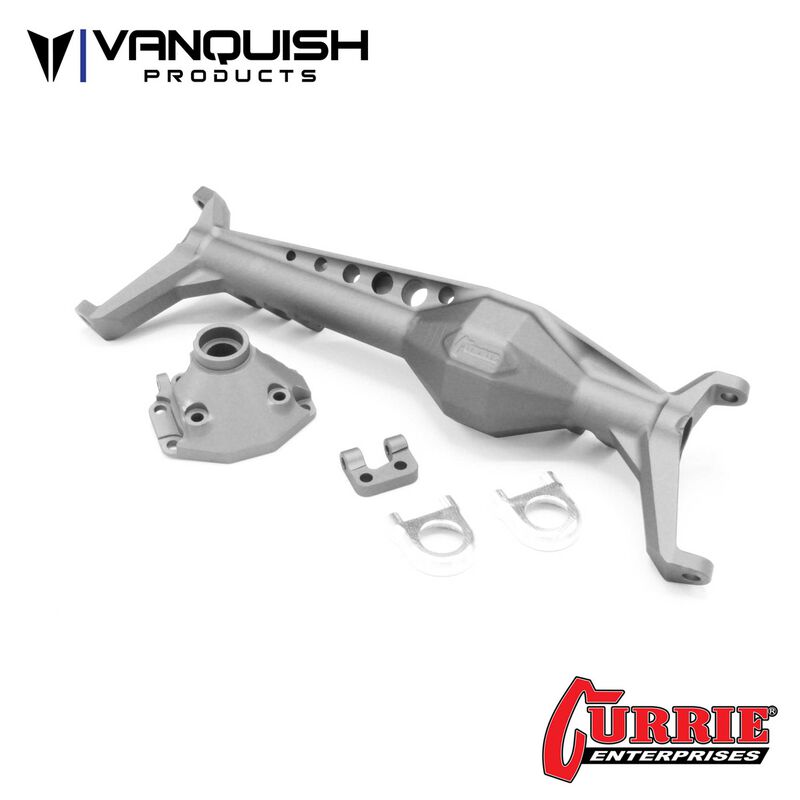 Axial Capra Currie F9 Front Axle Clear Anodized