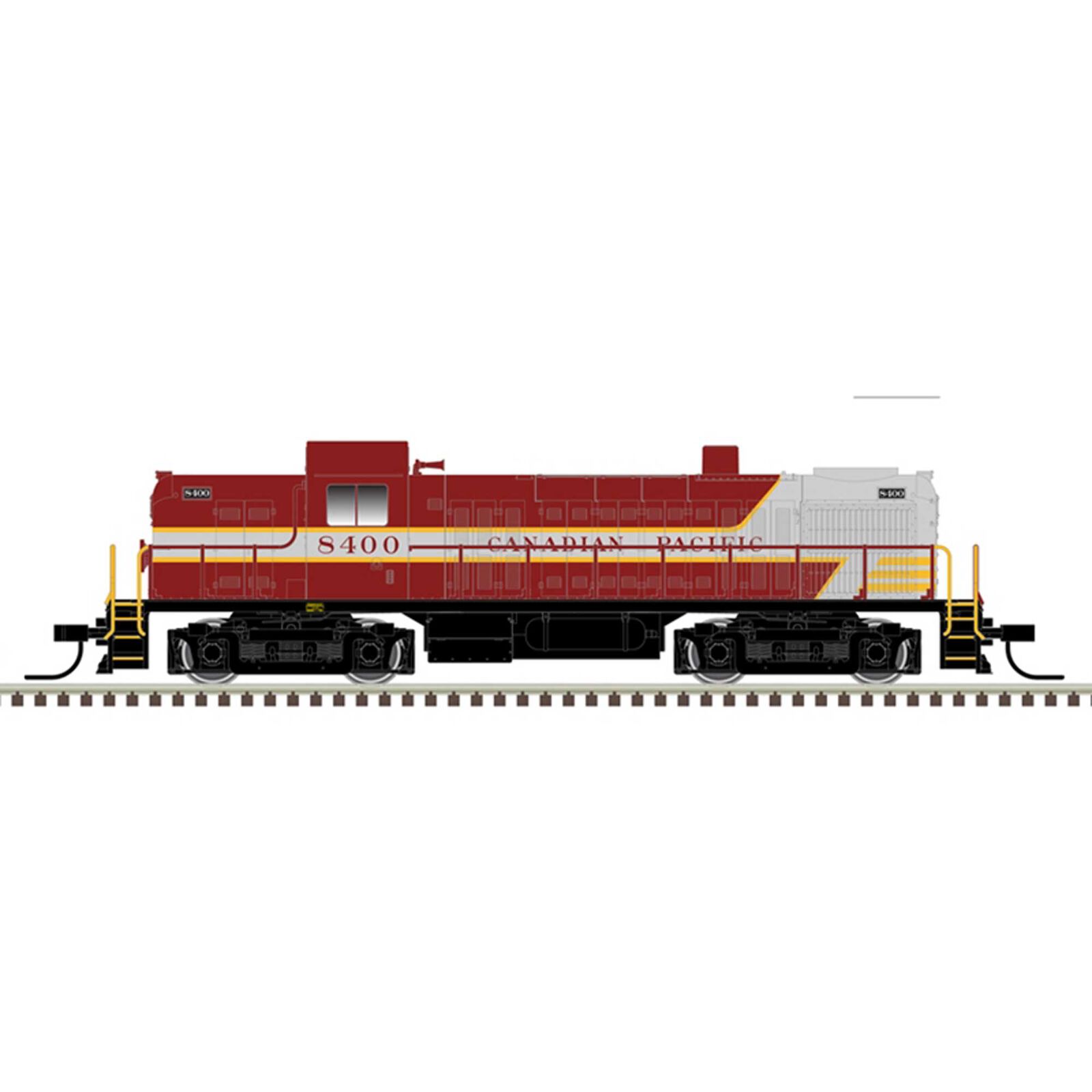 Canadian Pacific 8402 (Maroon/Gray)