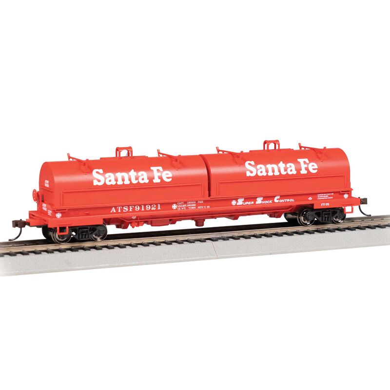 HO 55' Steel Car with Coil Load, Santa Fe #91921