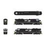 HO EMD SD70ACe Locomotive, NS 1055 Black / White