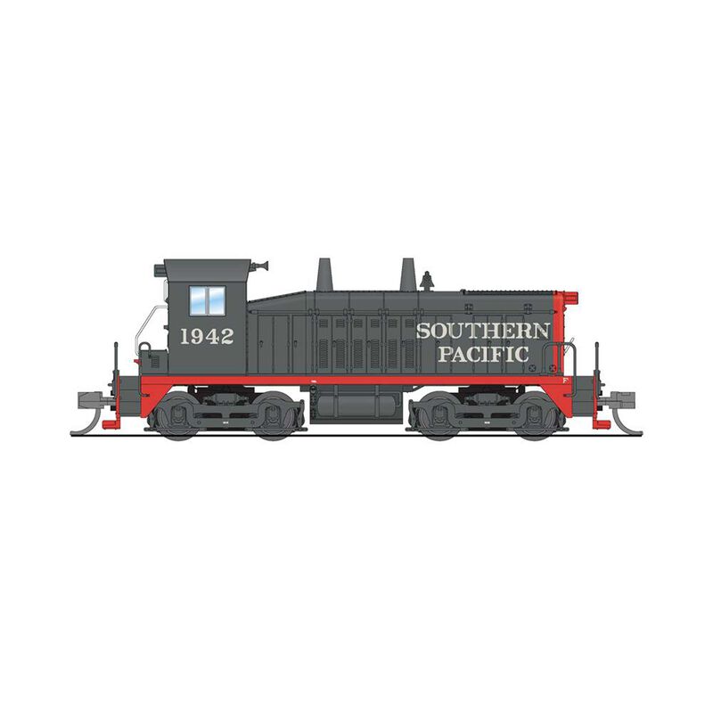 N EMD NW2 Locomotive, SP 1942, Gray & Red, Paragon4