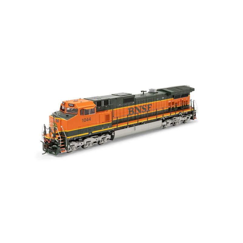 HO GE Dash 9-44CW Locomotive with DCC & Sound, BNSF Heritage I #1044