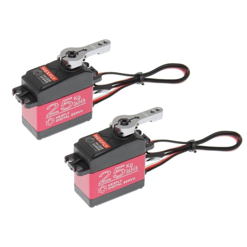 HEXFLY 25kg Metal Gear Waterproof Digital Servo (2)