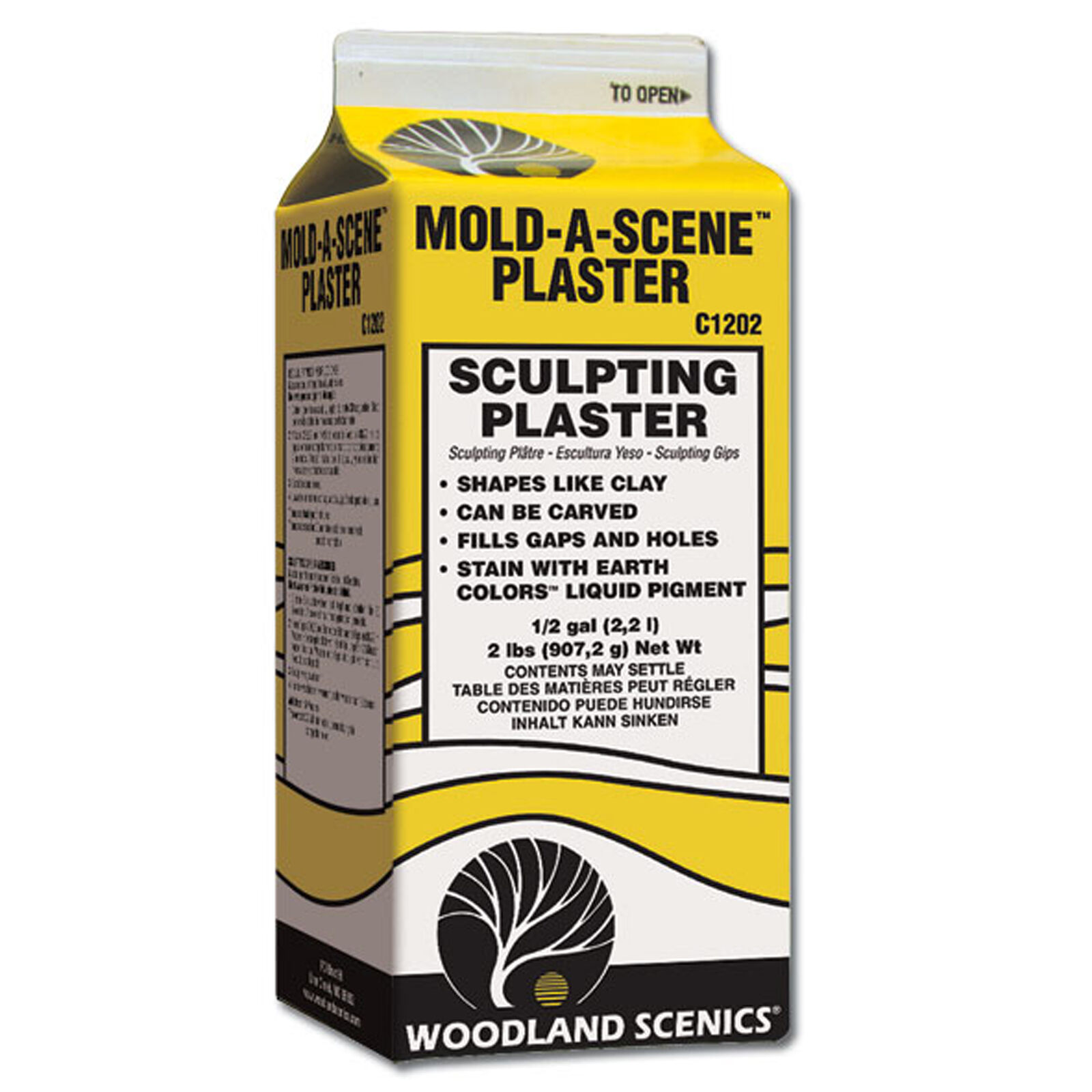 Mold-A-Scene Plaster, 104 cu. in.