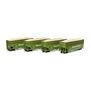 HO 40' Wood Chip Hopper with Load, WTCX #312 / 328 / 337 / 343 (4)