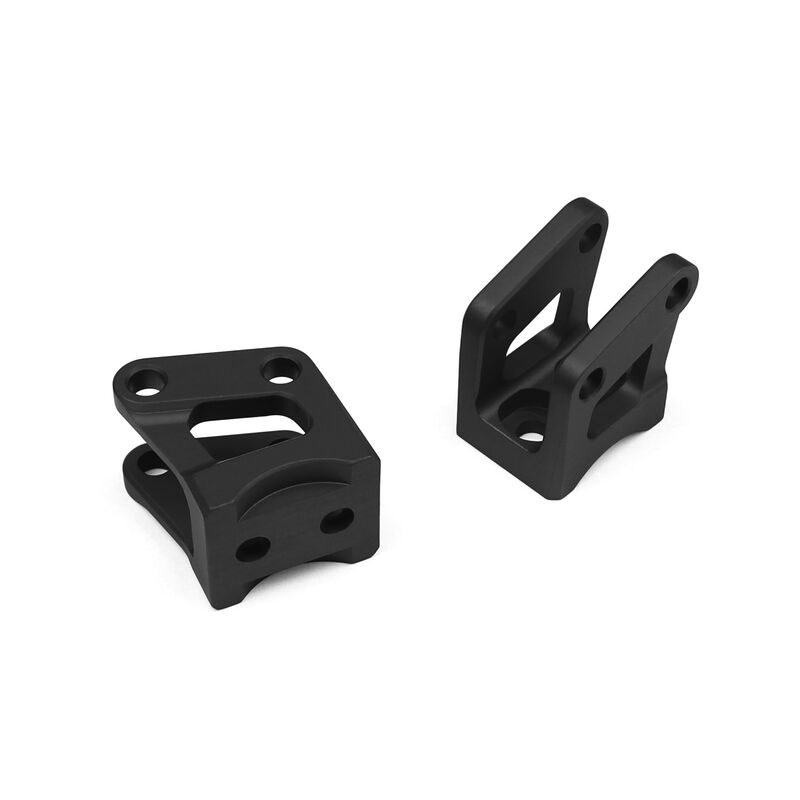 AR60 Axle Shock Link Mounts, Black Anodized: Wraith