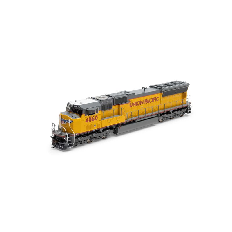 HO SD70M Locomotive with DCC & Sound, UP / Flared #4860