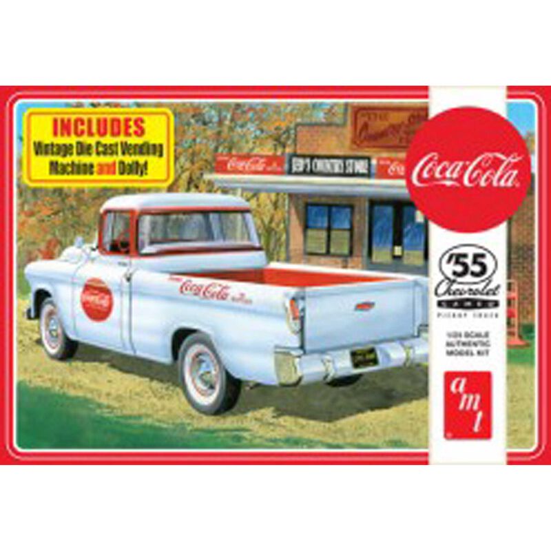 1/25 1955 Chevy Cameo Pickup Coca-Cola Model Kit