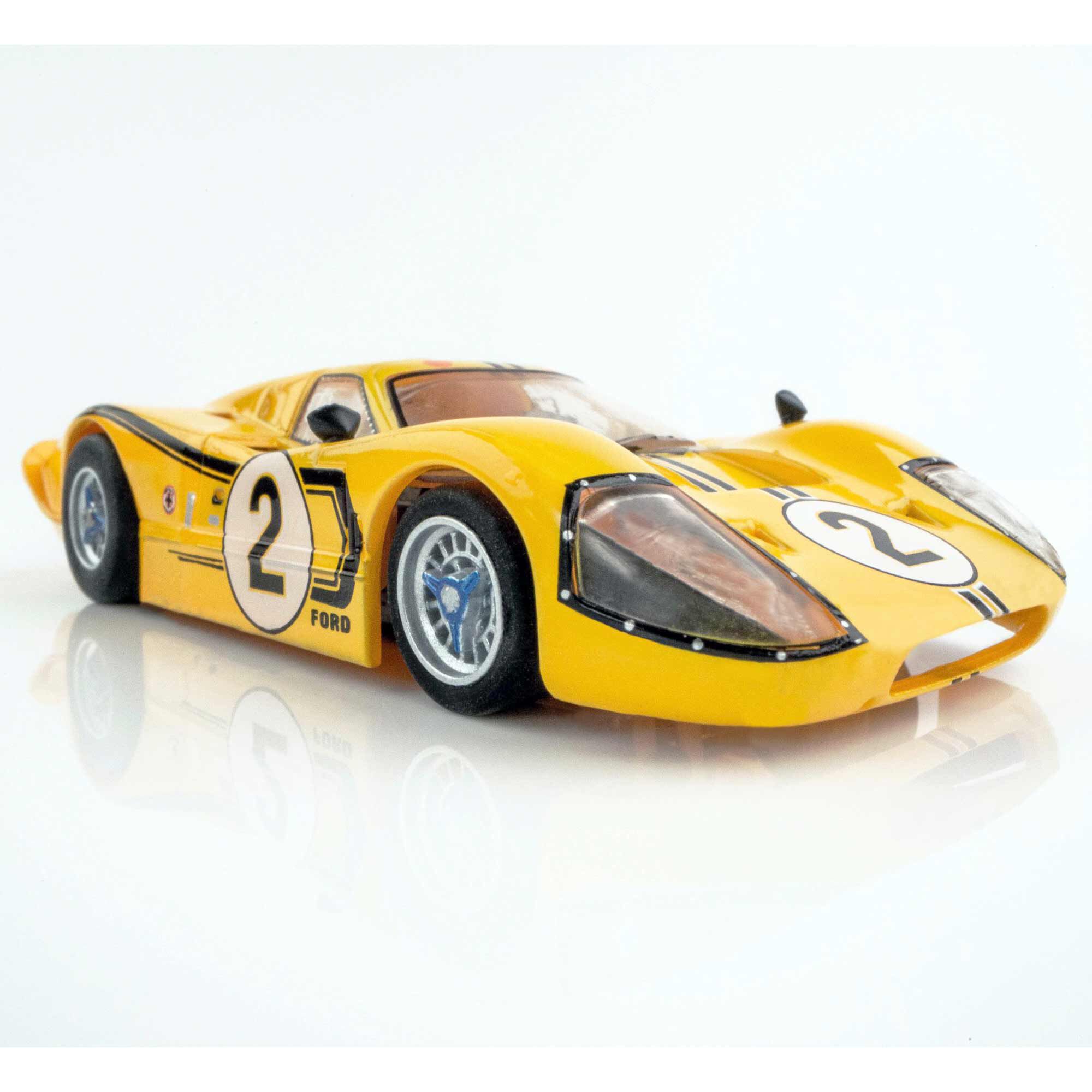 AFX/Racemasters HO 1967 Ford GT40 Mk.IV #2 Mega G+ Slot Car