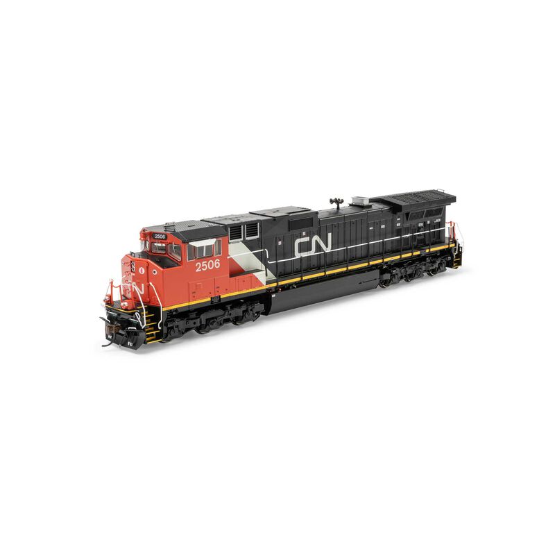 HO GE Dash 9-44CW Locomotive with DCC & Sound, CN #2506